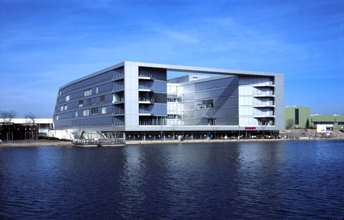 H2 Office Duisburger Innenhafen - Architekturfotografie, Architekturphotographie, Architektur - Peter Lippsmeier